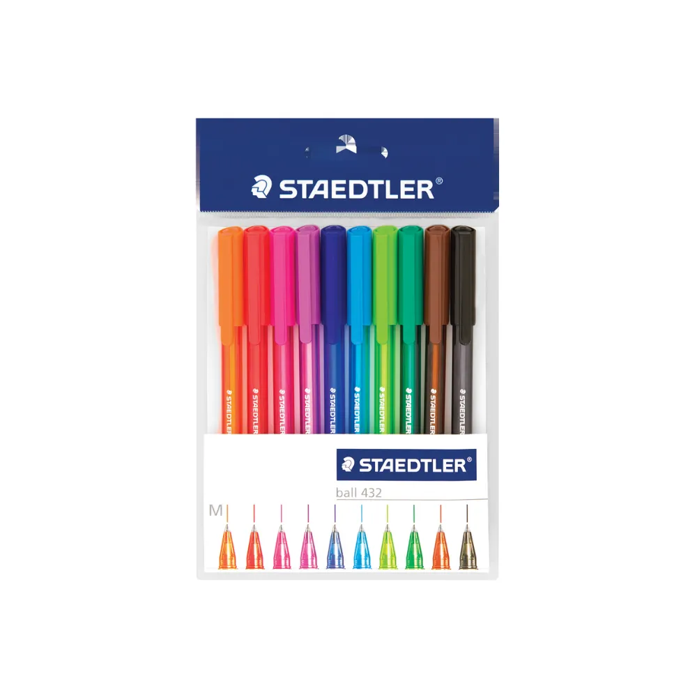 Pens Ball Point Asst 432 - Staedtler