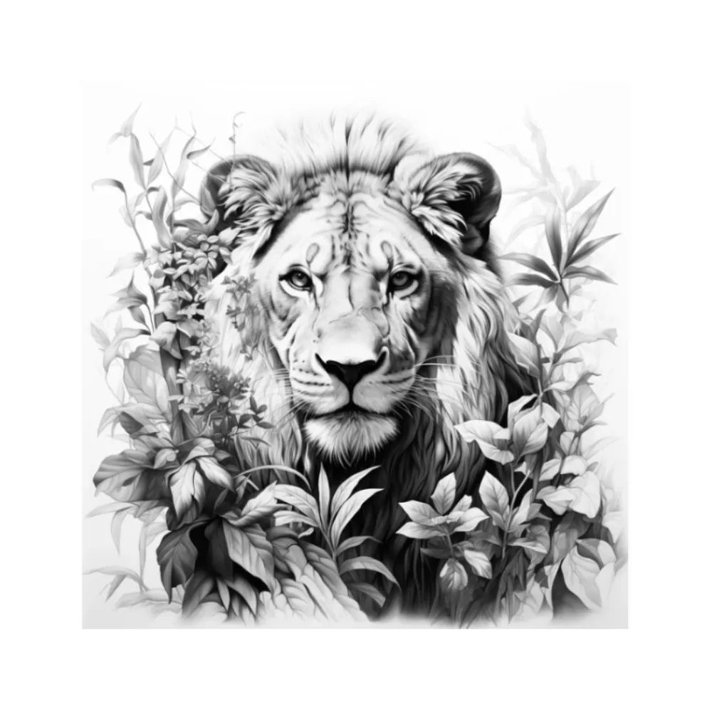 Leafy Lion 155x155 - iColor