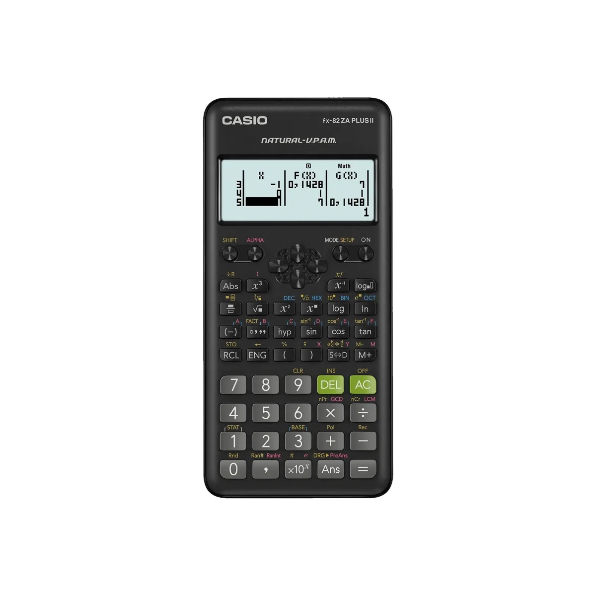 Calculator Casio FX-82ZA plus II BLK 