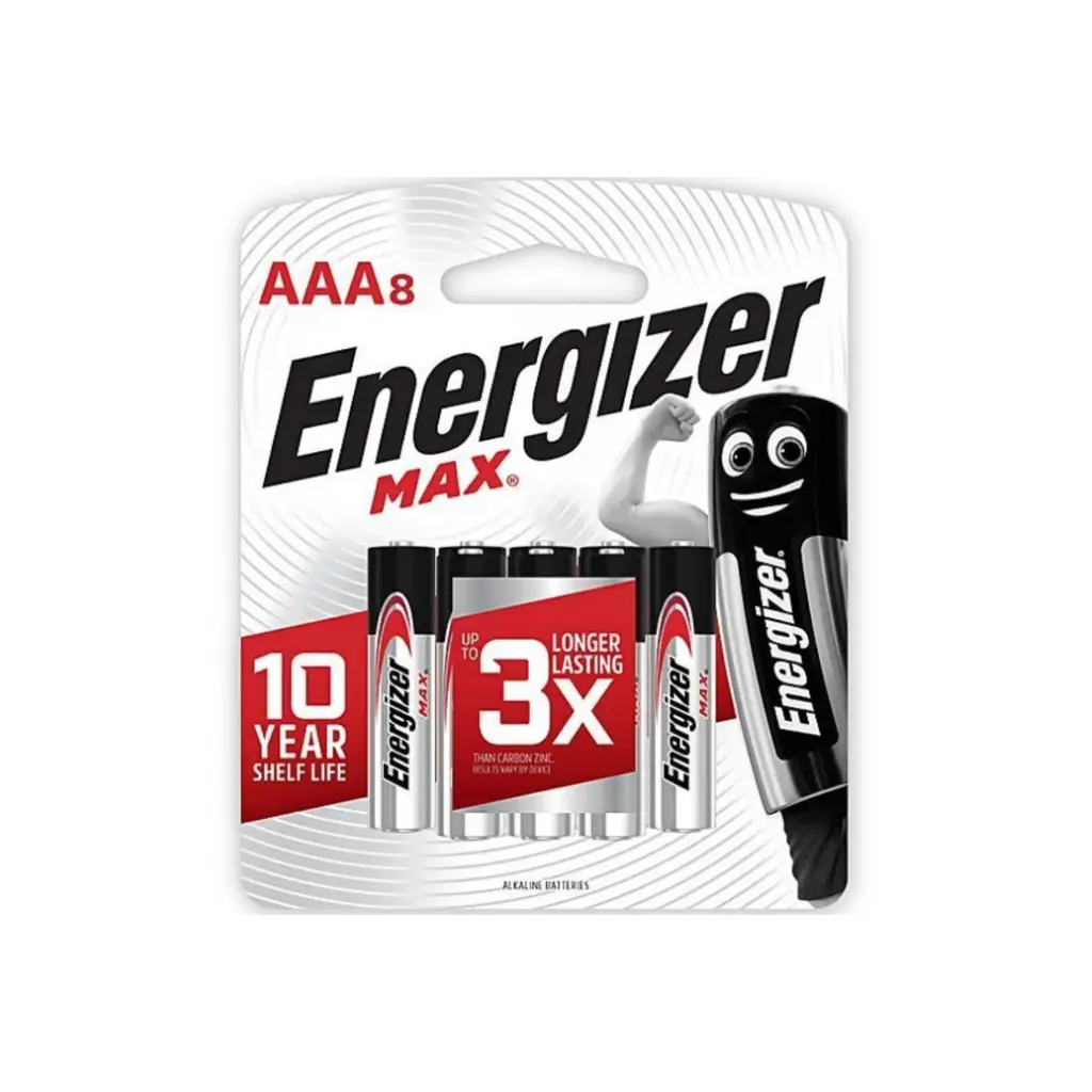 Battery AAA 8 pack - Energizer 