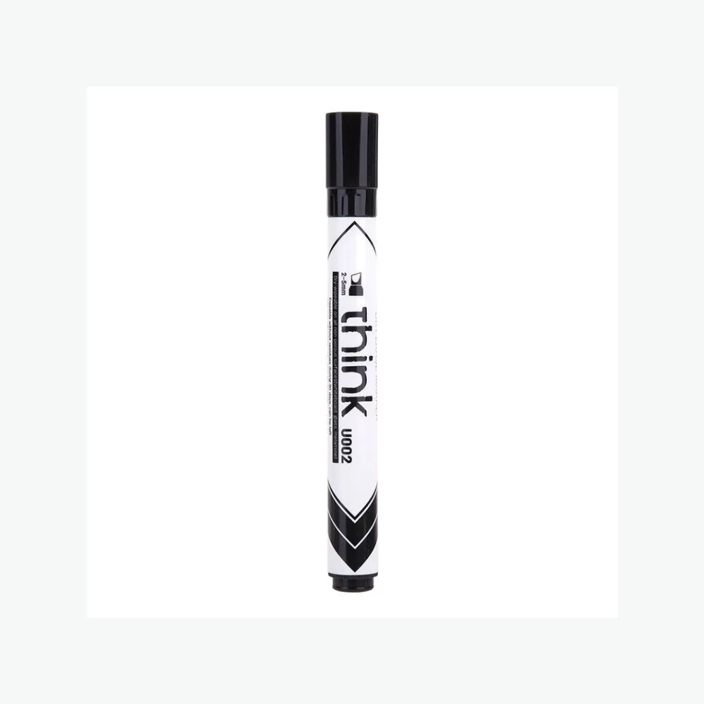 Whiteboard Marker Bullet Tip - Deli Black