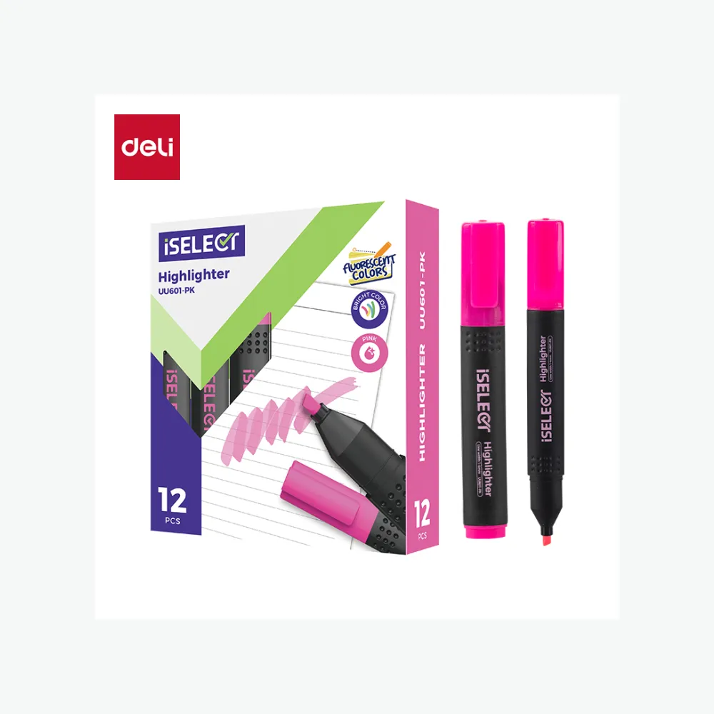 [6932673712000] Highlighter Iselect 1-4mm - Pink