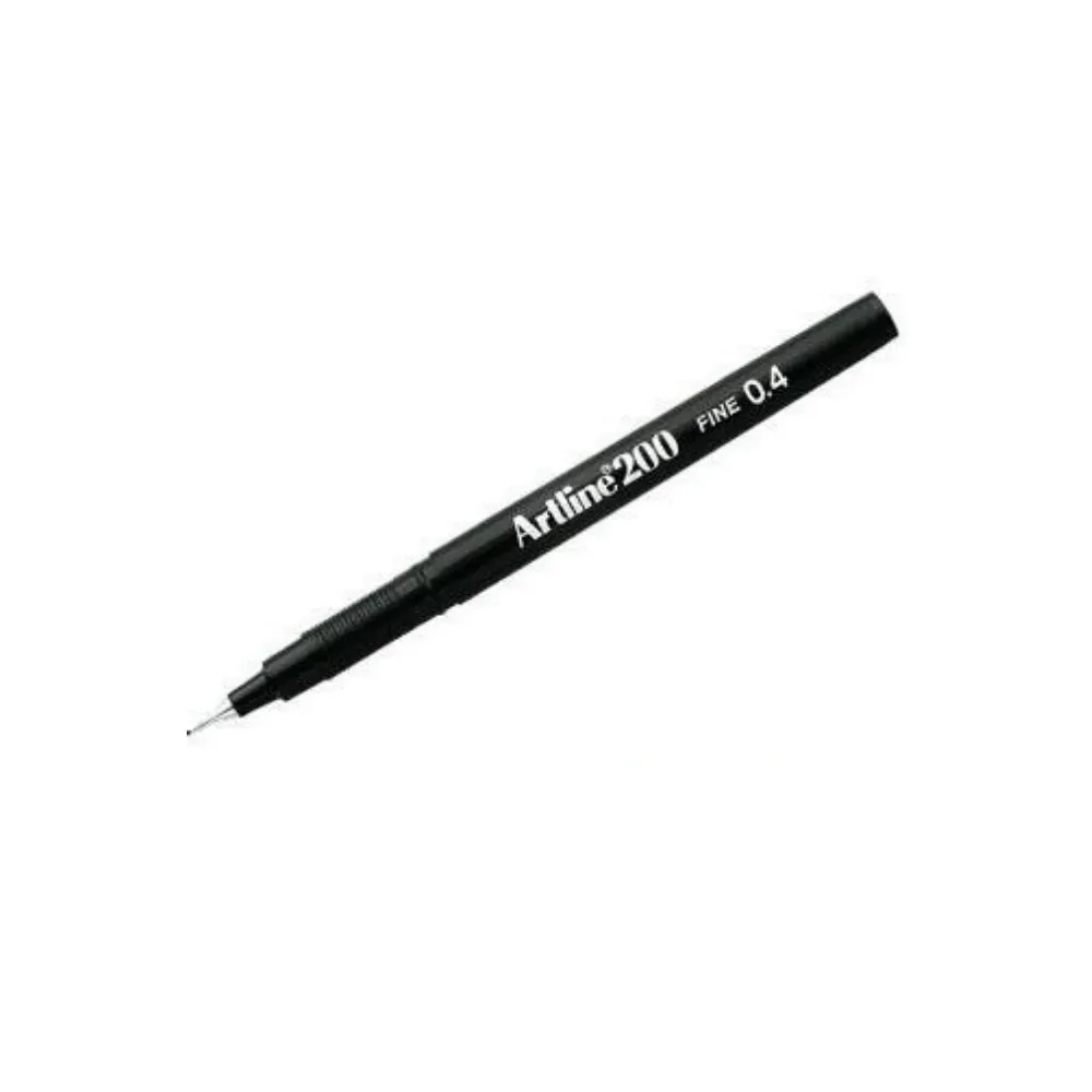 Marker Permanent EK200 Black - Artline 