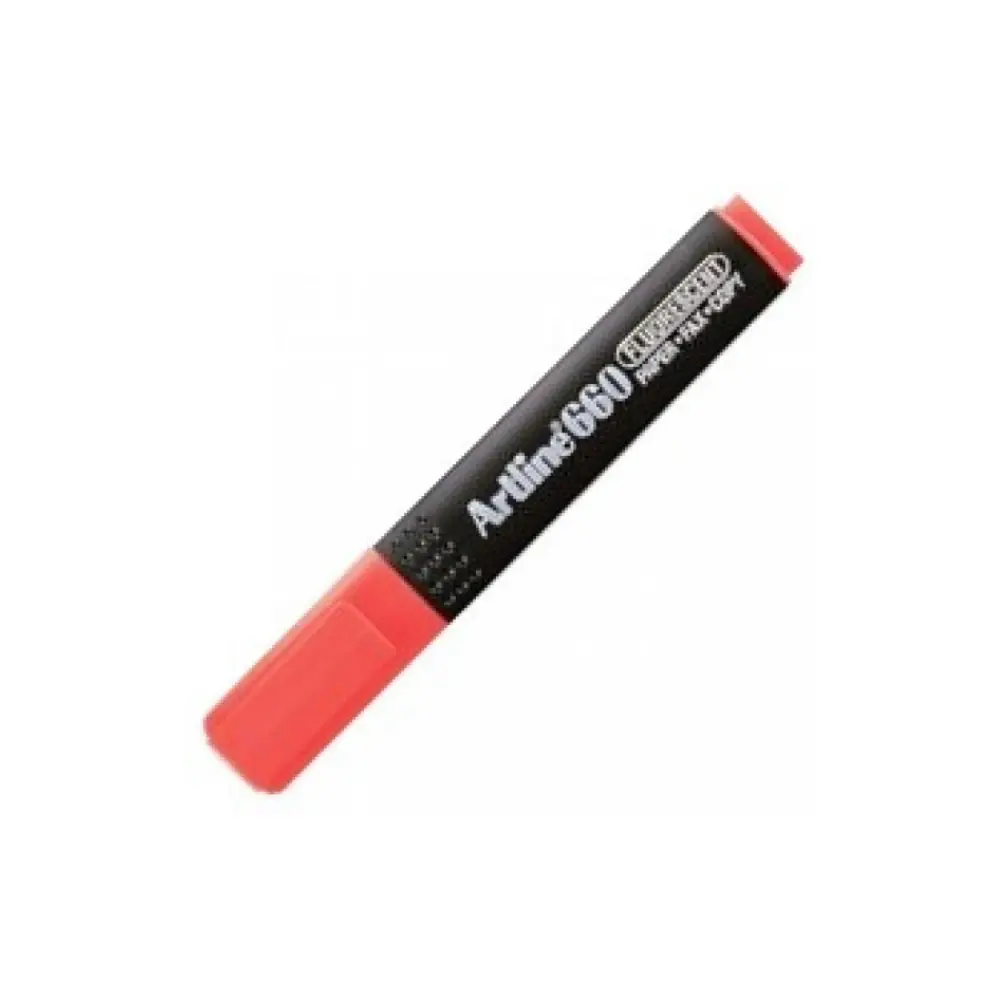 [4974052832215] Highlighter 660 Red - Artline 