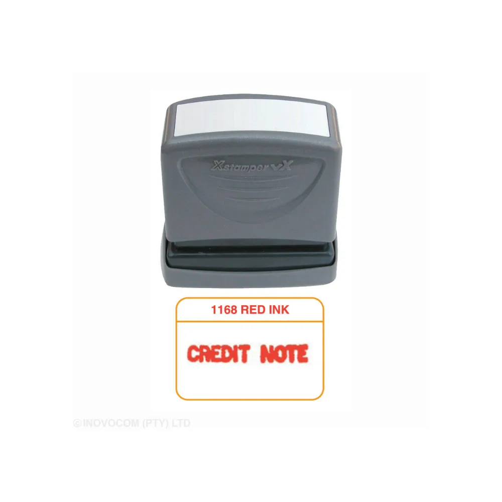 [4974052989186] Stamp Credit Note 1168 - Xstamper