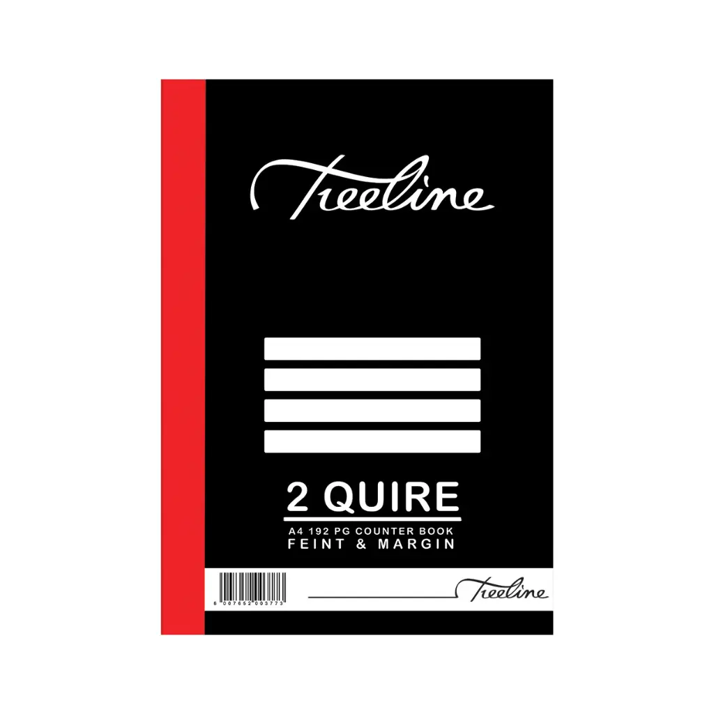 [16007652005552] Book A4 192p F/M 2 Quire 5`s - Treeline