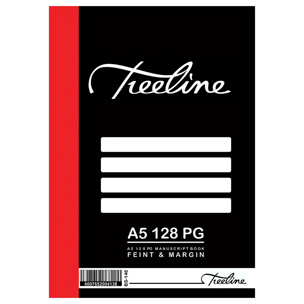 Book A5 128p F/M 10`s - Treeline