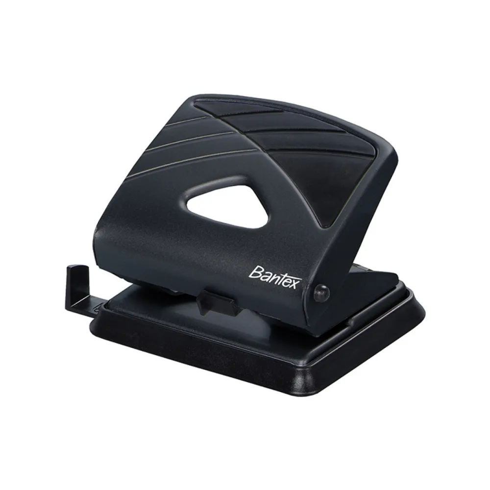[5702239304106] Punch H/duty 35sht Black - Bantex