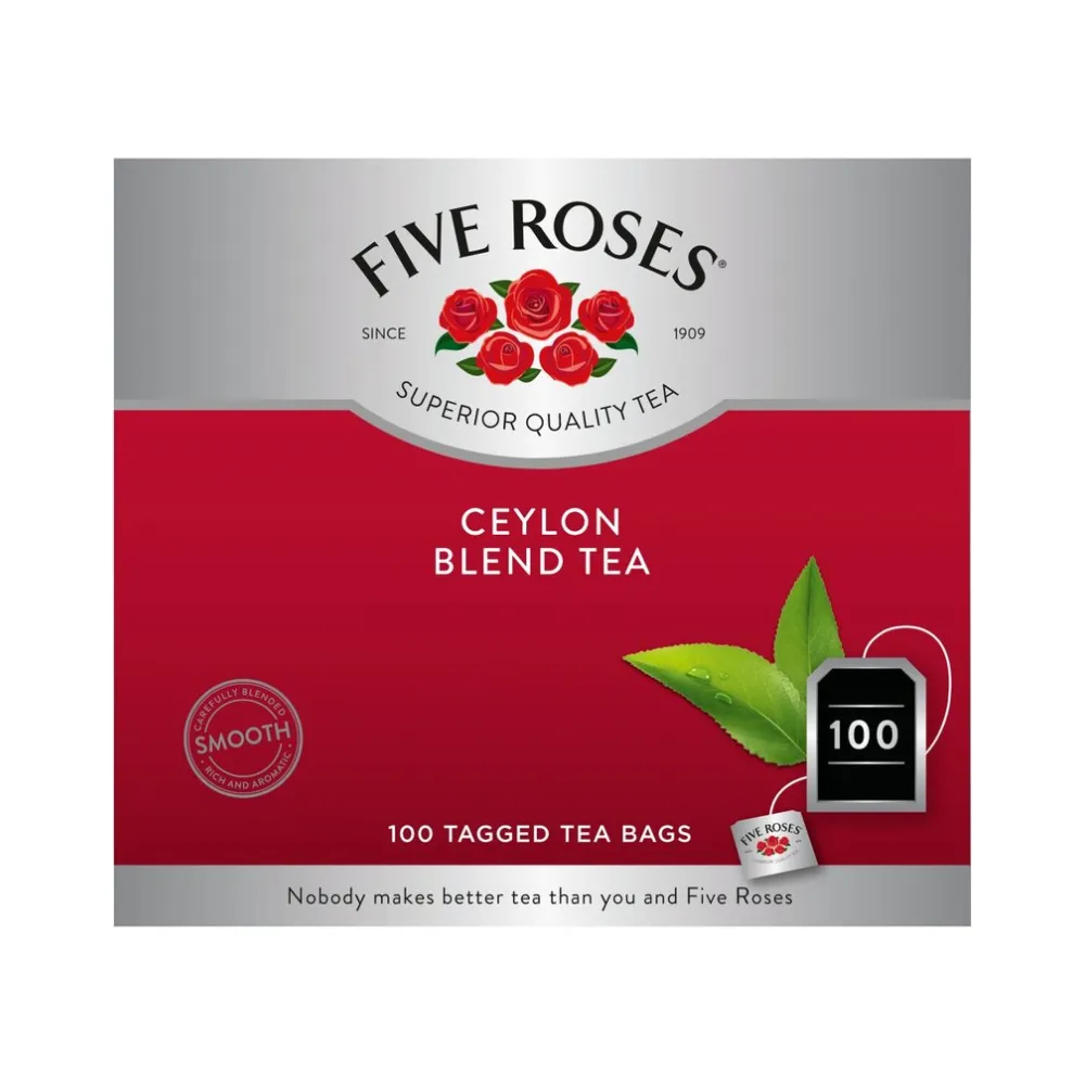 Five Rose Teabags 100`s