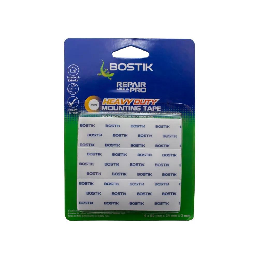 Mounting Tape Heavy Duty Strips - Bostik
