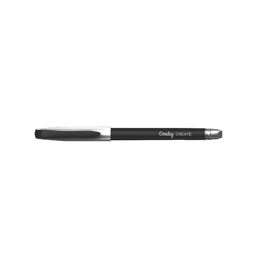 Pen Create Oil Gel Pen Black 0.7mm - Croxley 