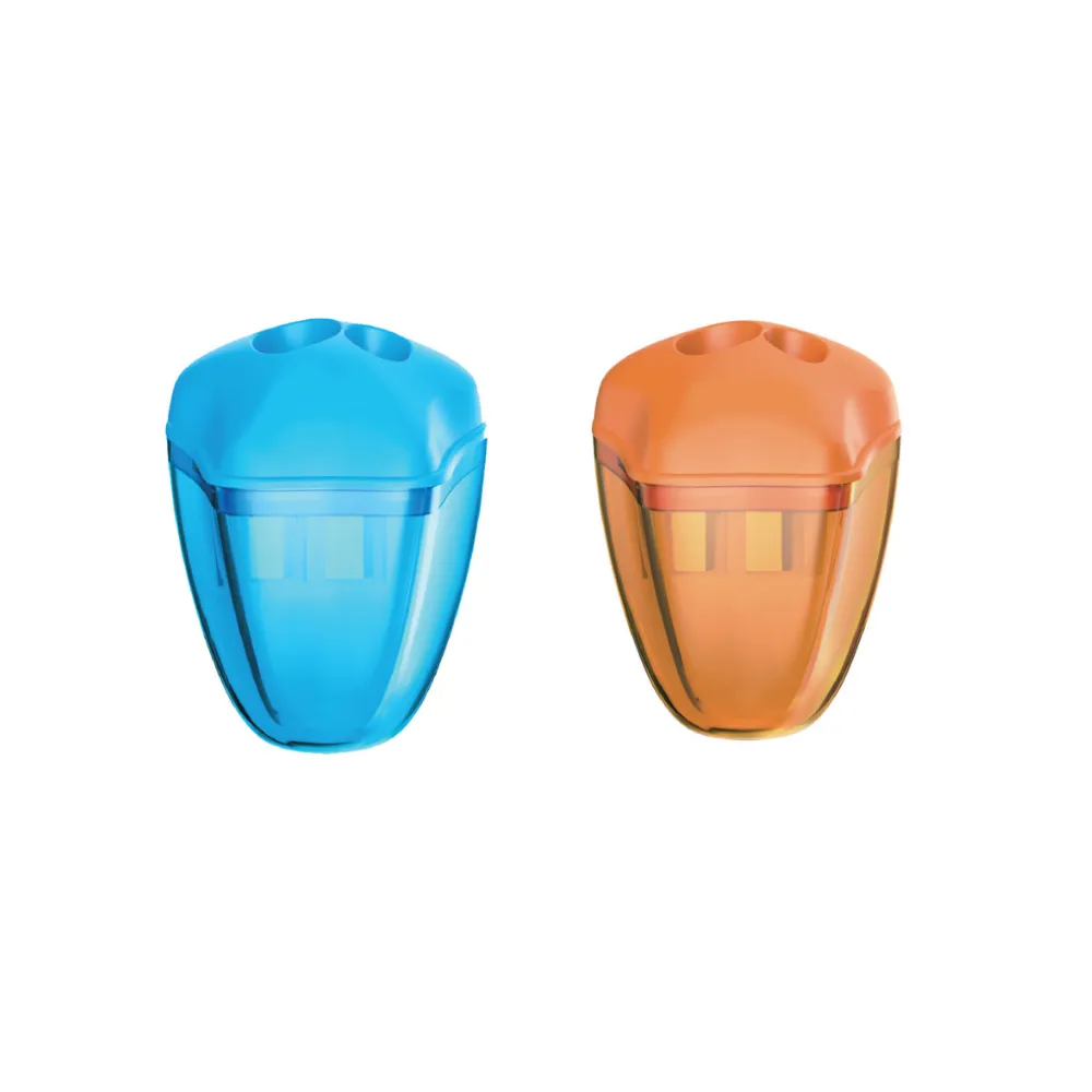 Sharpener Two Hole Container - Bantex