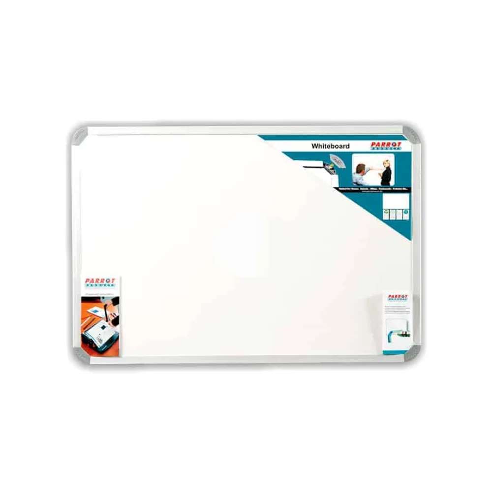 [6002305001243] Non-Magnetic Whiteboard 1200x 1000mm - Parrot