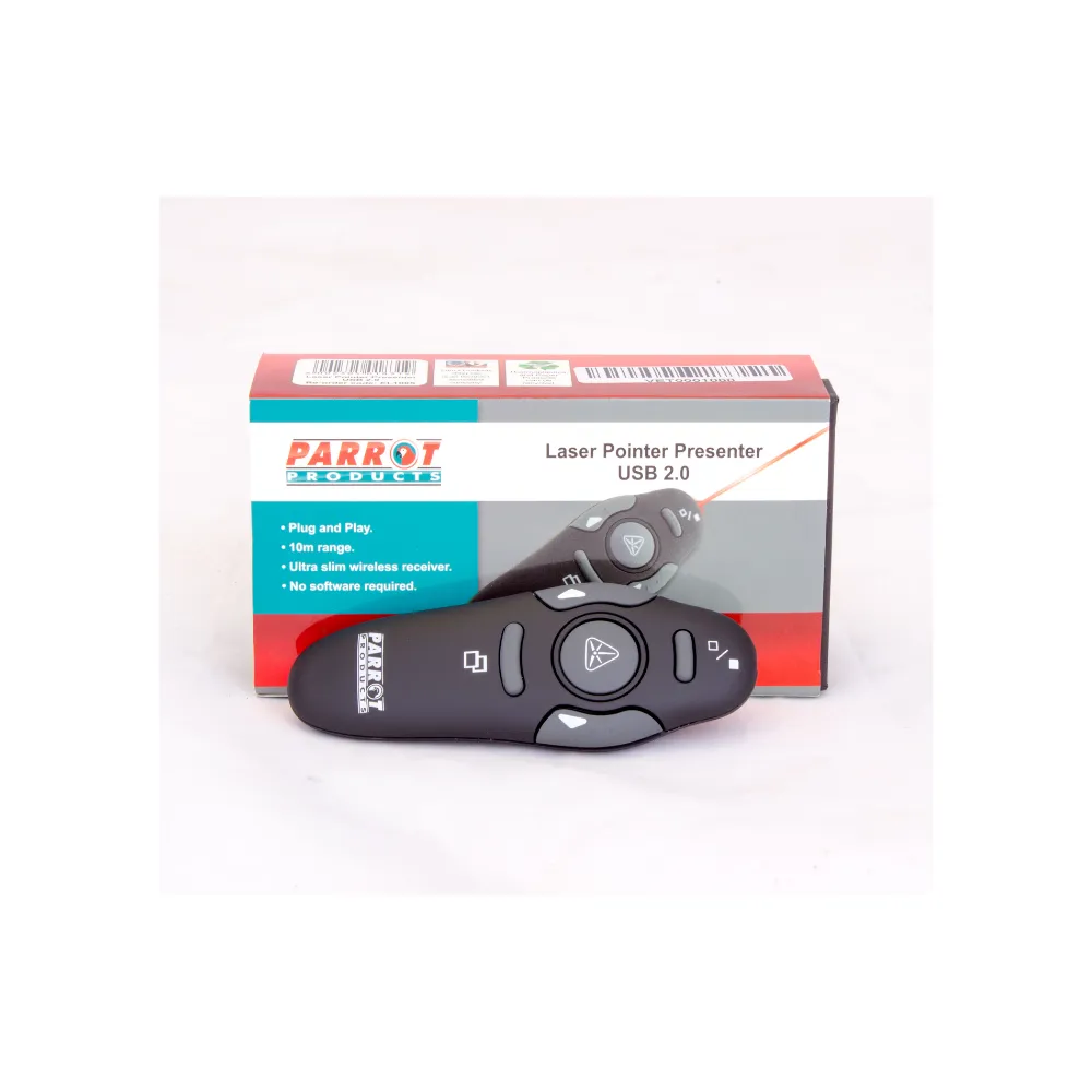 [6002305018319] Laser Pointer Presenter USB 2.0 Red Laser - Parrot