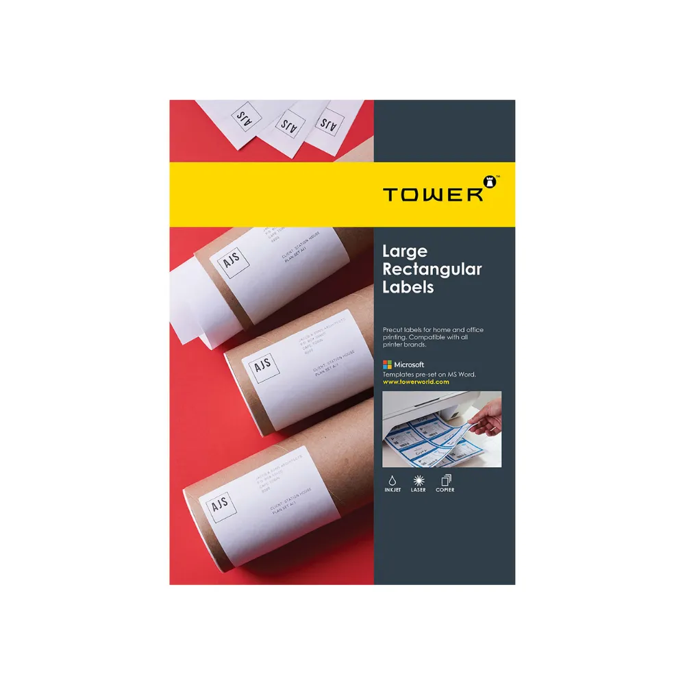 Label 105 x 149 W114 100`s - Tower