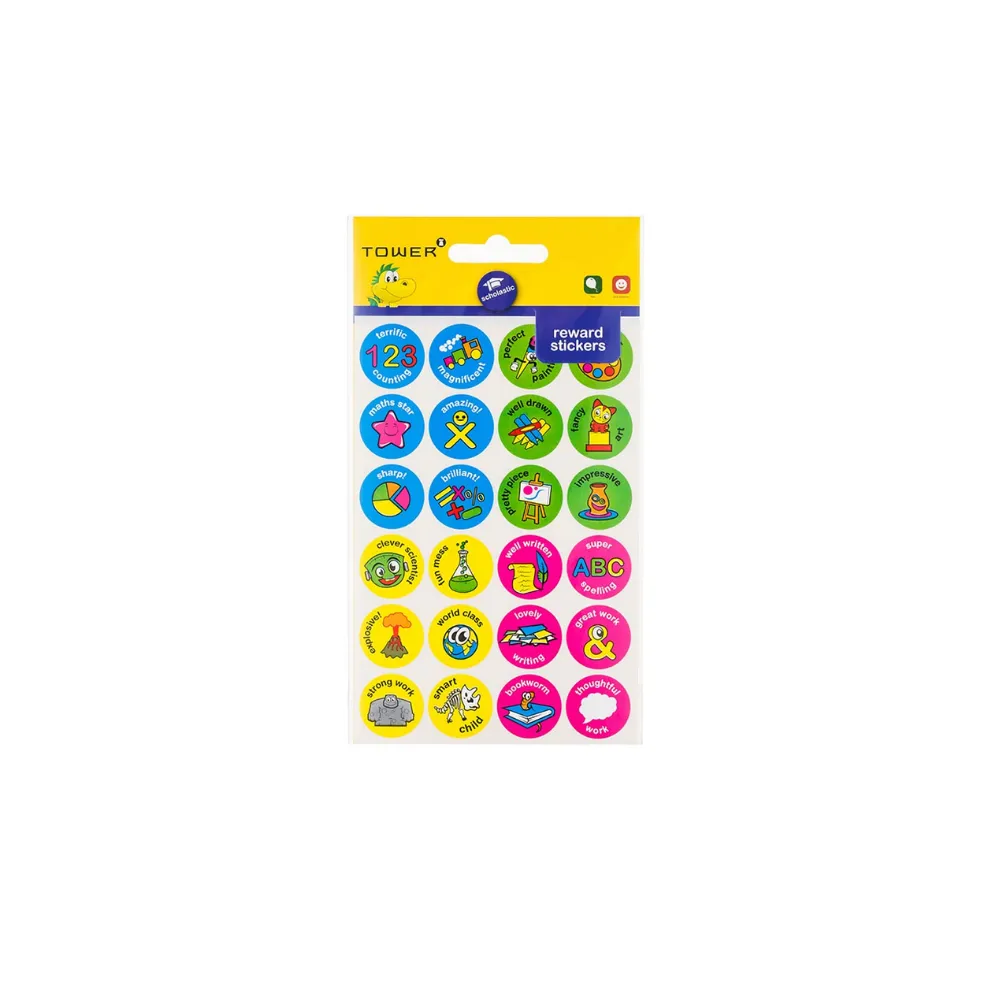 Label Stickers Teachers Range Subject 72`s - Tower