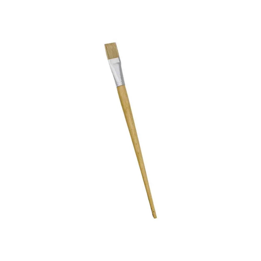 [6003789018222] Paint Brush Flat No.3 - 7mm - Trefoil