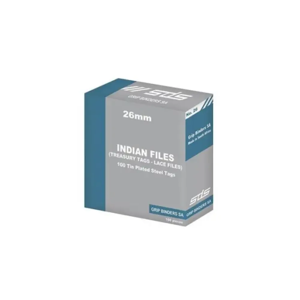 [6004848000172] Indian Filing Laces 26mm 100`s - SDS