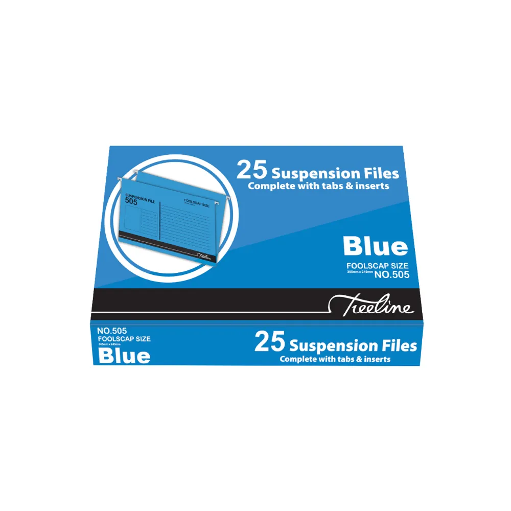Suspension File F/S Blue 505 - Treeline