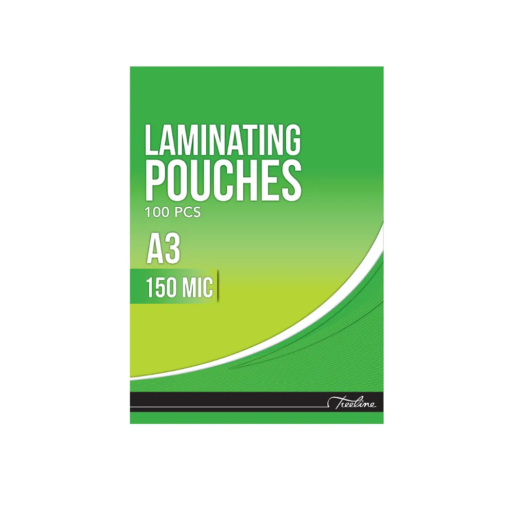 Laminating Pouch A3 150 Micron 100`s - Treeline