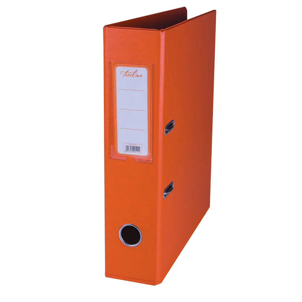 File Lever Arch Orange PVC-70 - Treeline