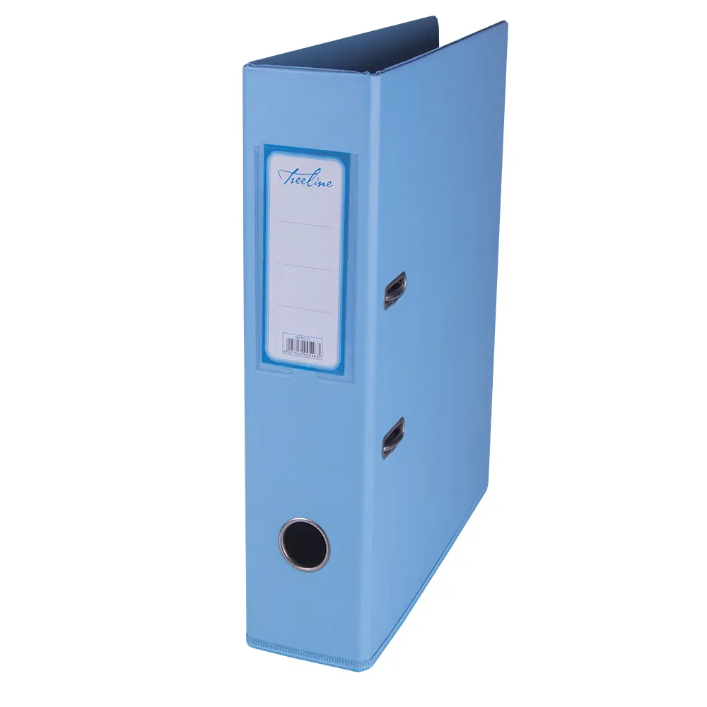 File Lever Arch Sky Blue PVC-70 - Treeline