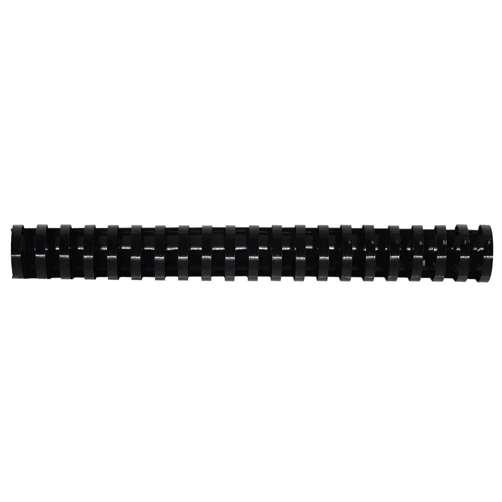 [6007652006064] Binding Elements 22mm Black 200SHT 50`s