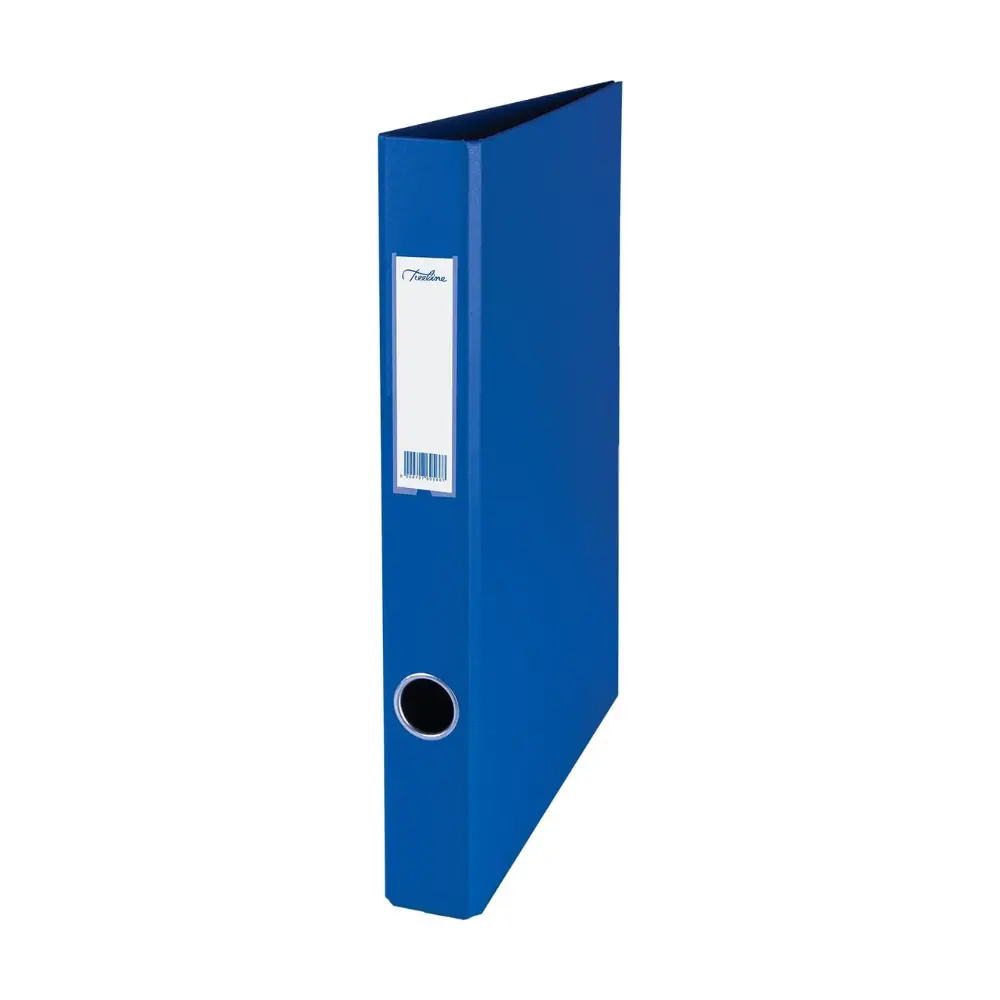 [6007652006590] File Ringbinder 25mm PVC Blue - Treeline