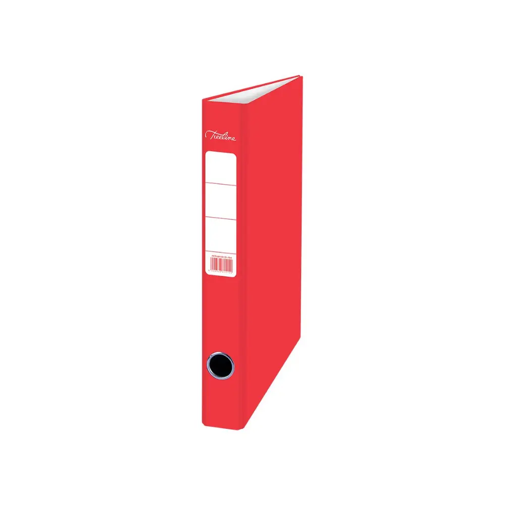 [6007652006606] File Ringbinder 25mm PVC Red - Treeline