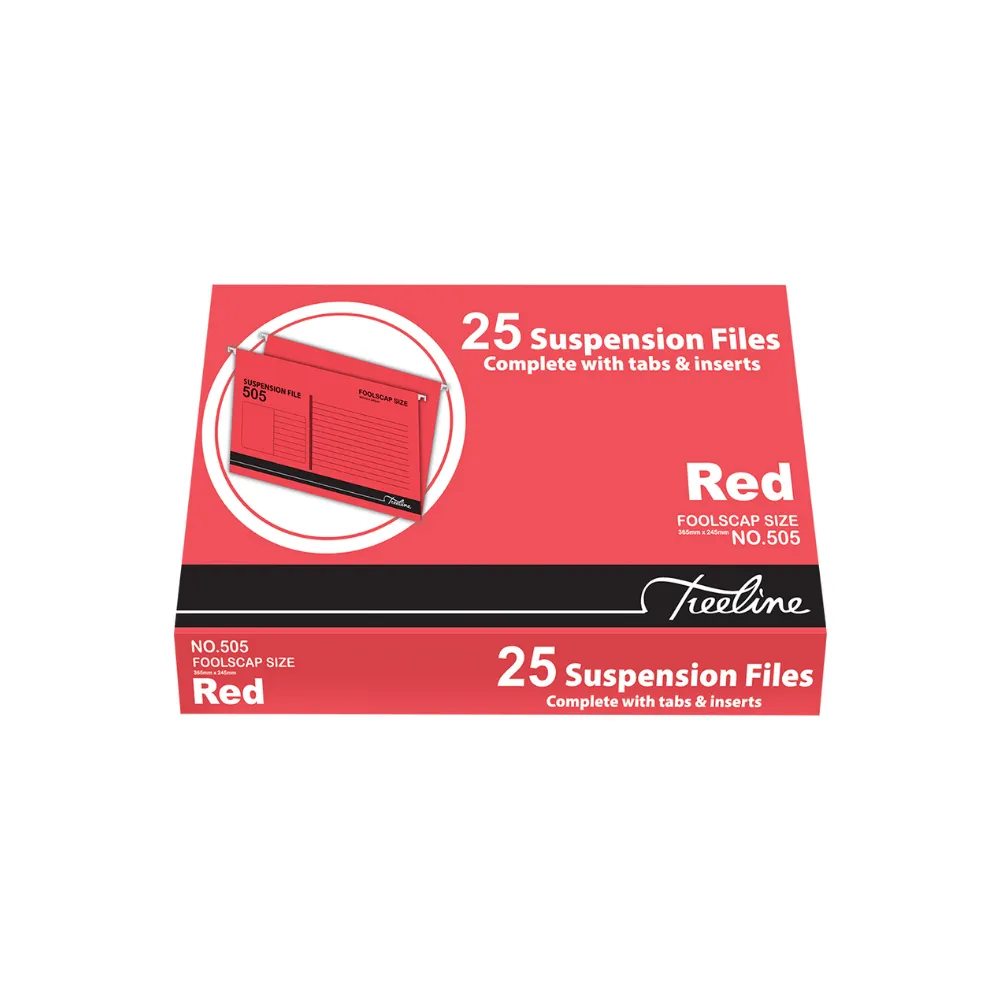 [6007652010177] Suspension File F/S Red 505 - Treeline 