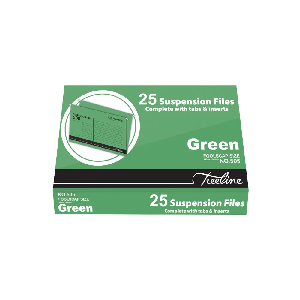 [6007652010191] Suspension File F/S Green 505 - Treeline
