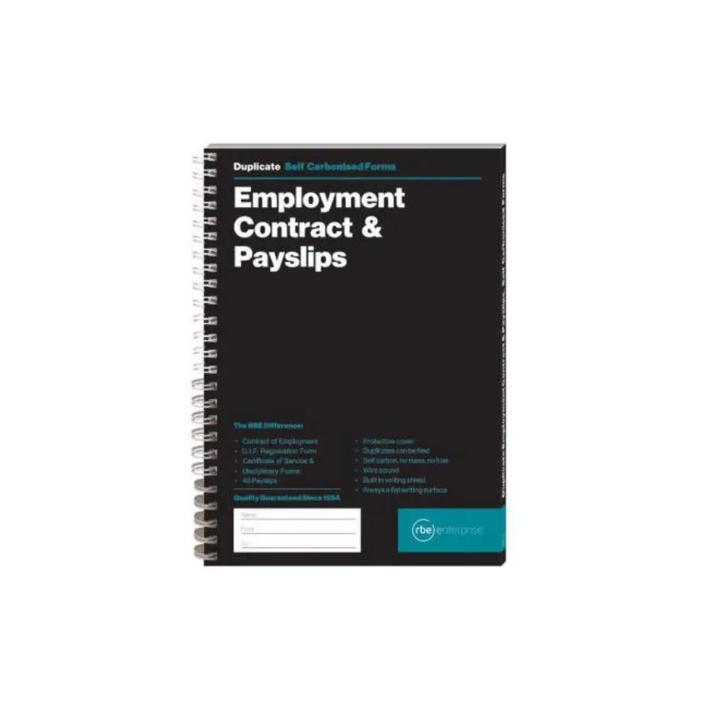 Book Contract & Payslip F4582 - RBE