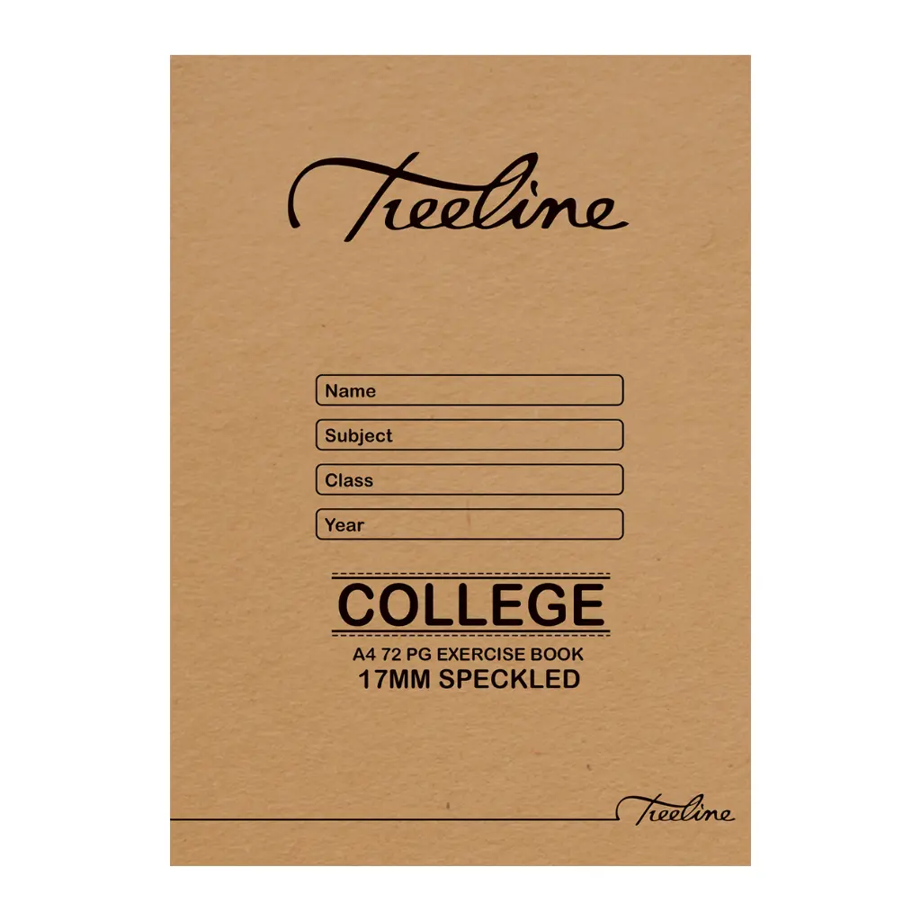 Book A4 72p 17mm Speckled - Treeline