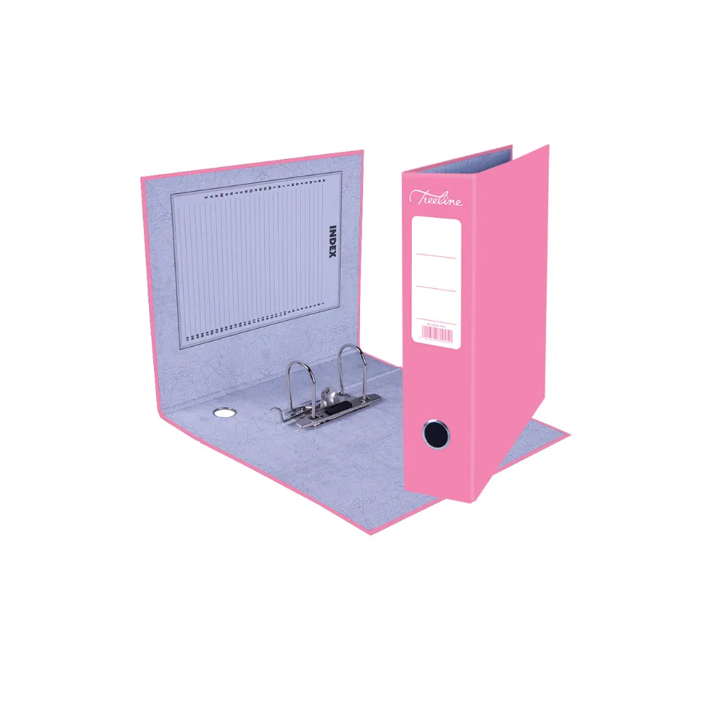 Lever Arch File A4 Pink - Treeline 