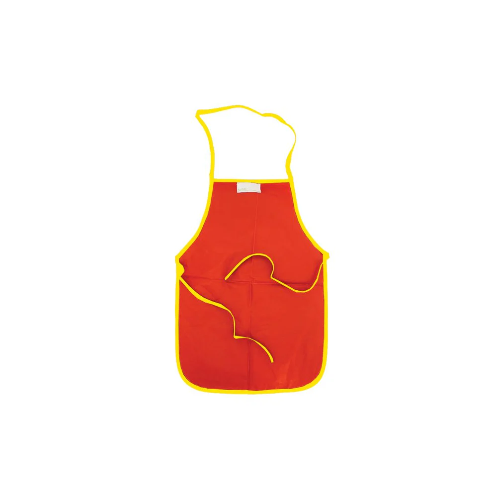 [6009548811189] Apron Kiddies Red - Treeline 