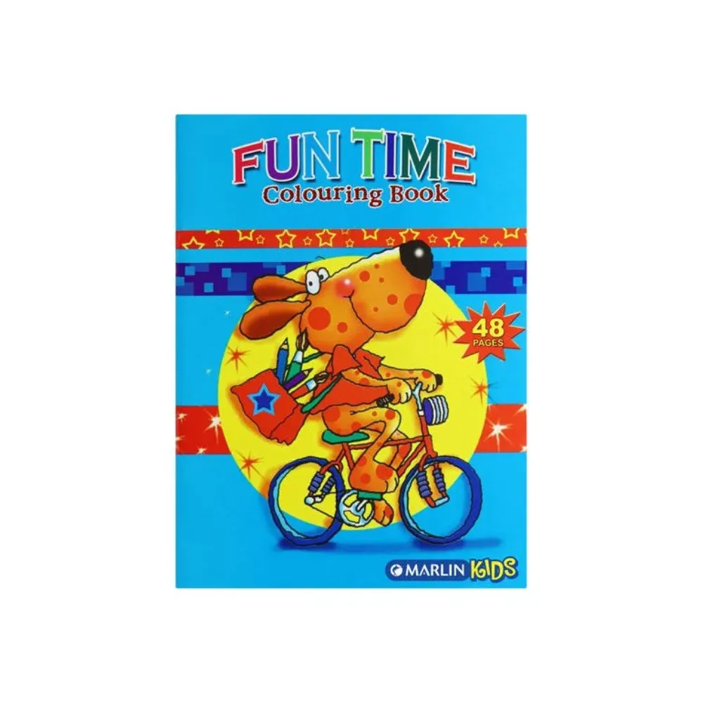 Book Colouring 48p Fun Time - Freedom