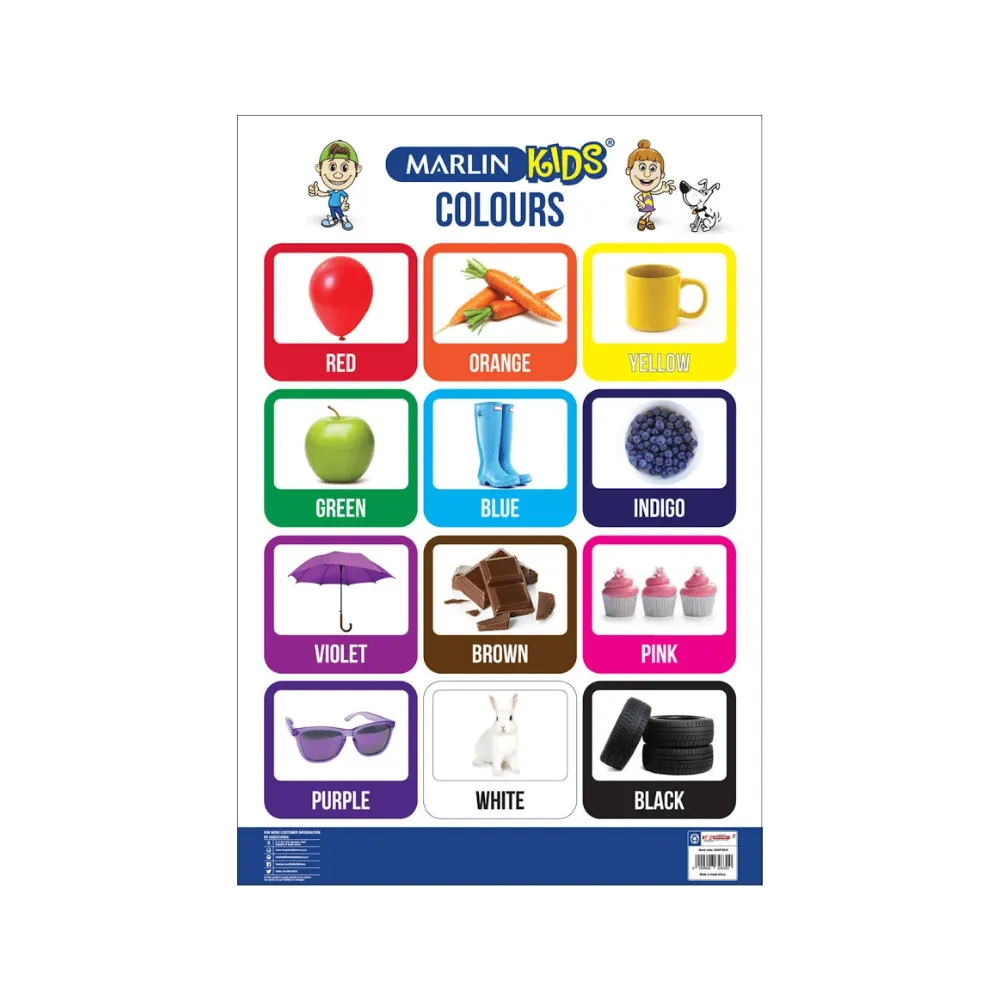 [6009608646300] Chart Kids Colours - Marlin
