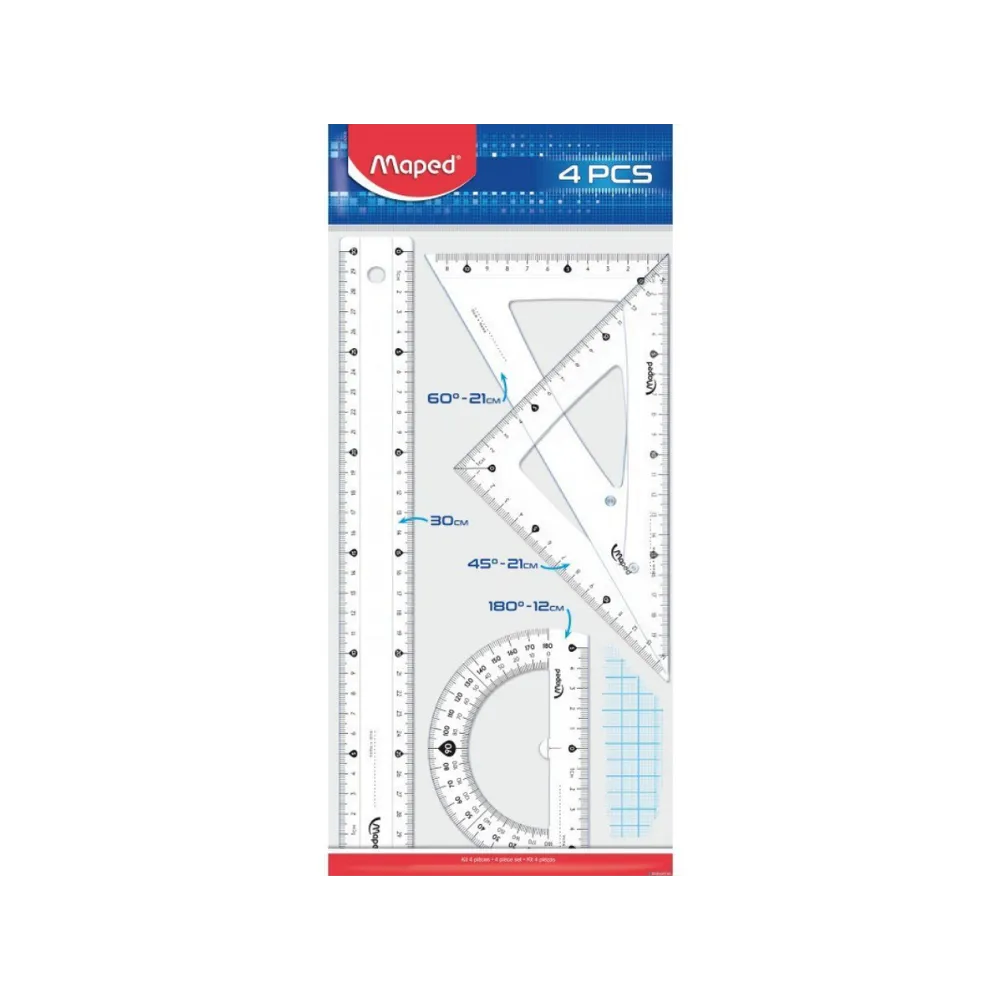 [3154142428301] Drawing Set 4 Piece - Maped