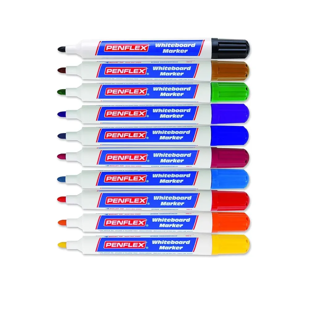 Marker Whiteboard Penflex WB15 Dark Blue 10`s