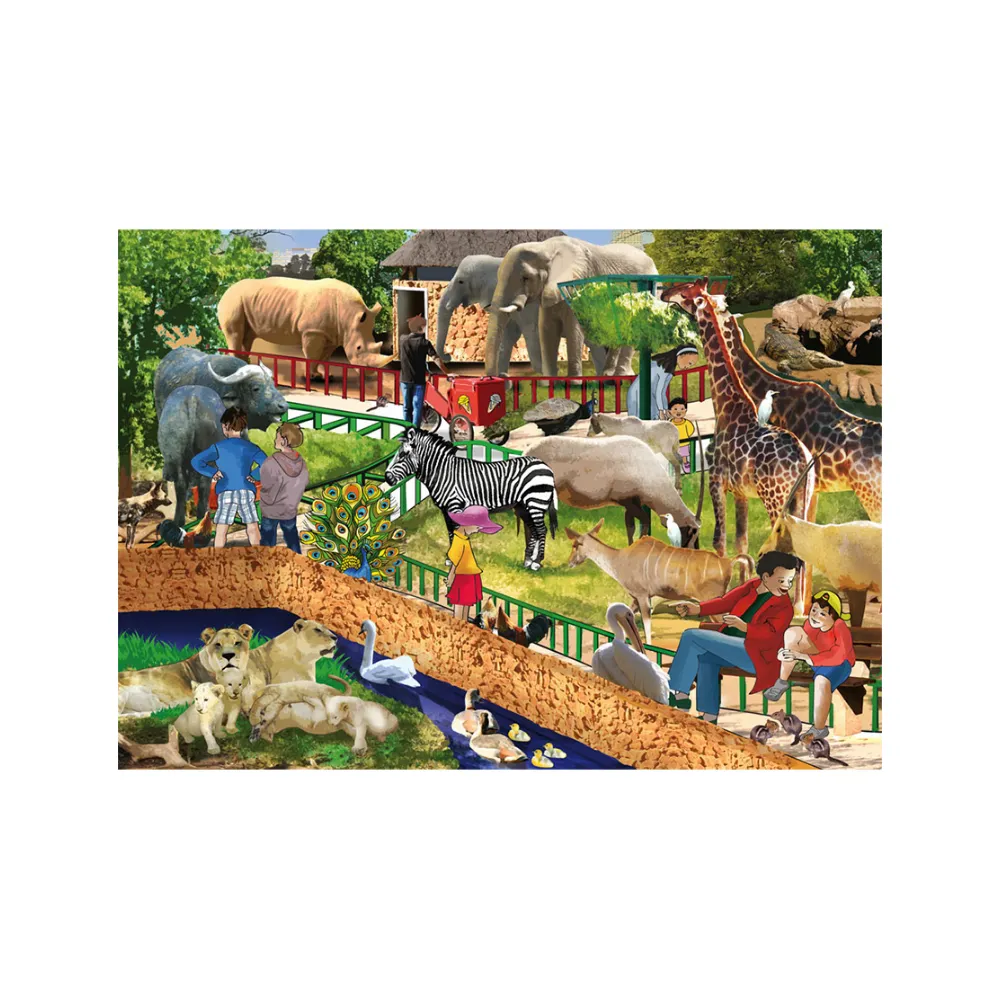 Puzzle Zoo Puzzle 36pc - Interstat