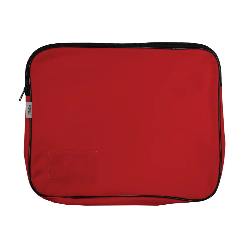 [6009707698330] Book Canvas Bag Red - Treeline 