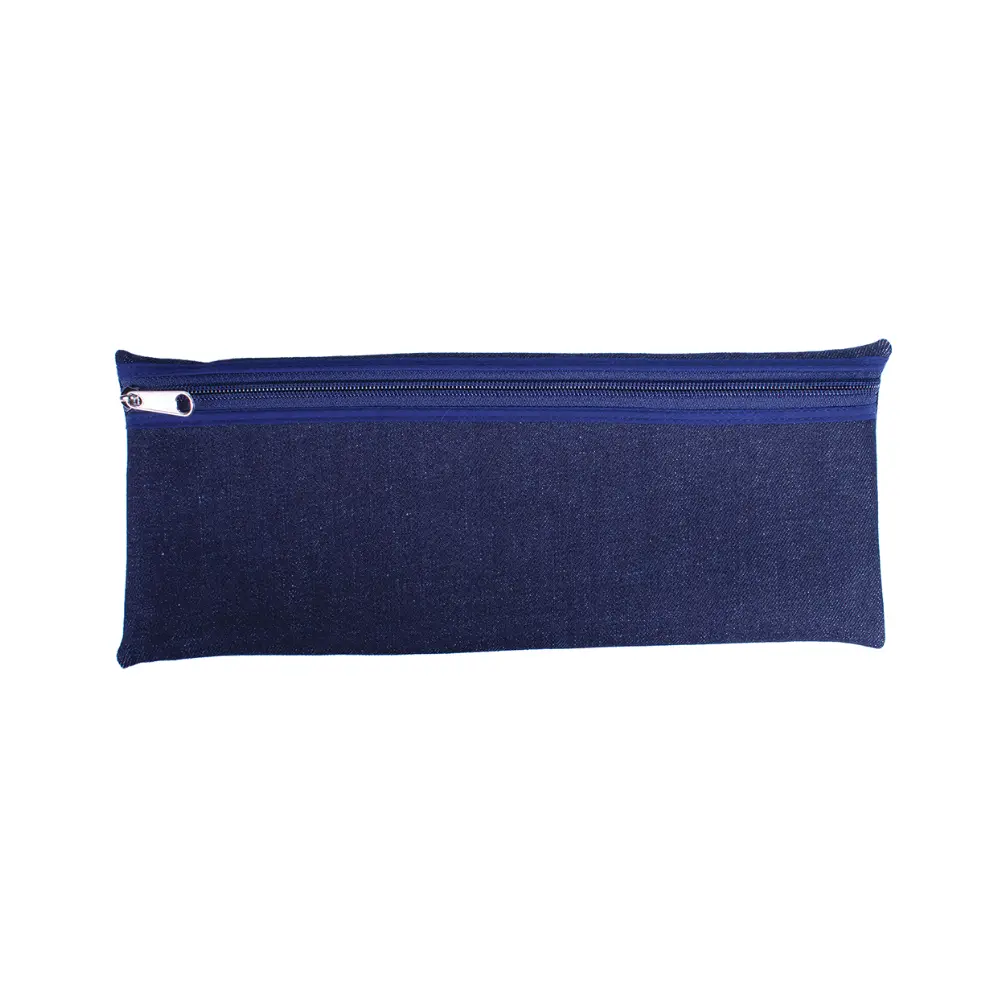 [6009707699092] Pencil Case Large Denim - Treeline