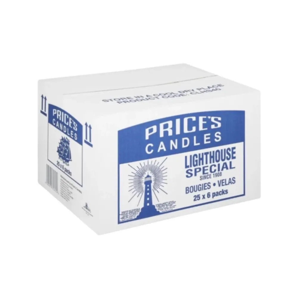 [6009879616279] Candle Price`s 400g box 25`s
