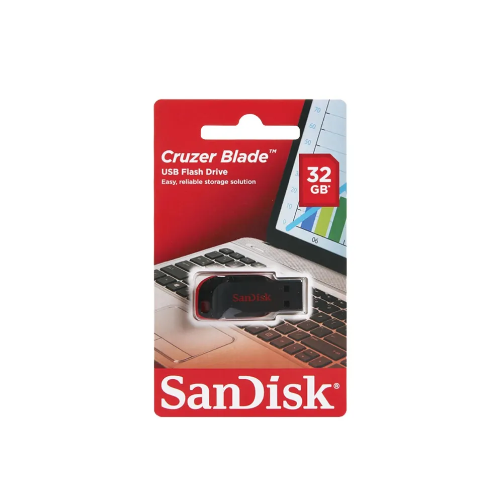 USB 32GB Cruzer Blade - Sandisk 