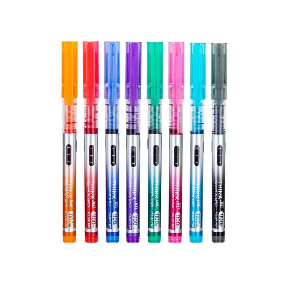 Pen Roller Ball Think Red Q300 - Deli 