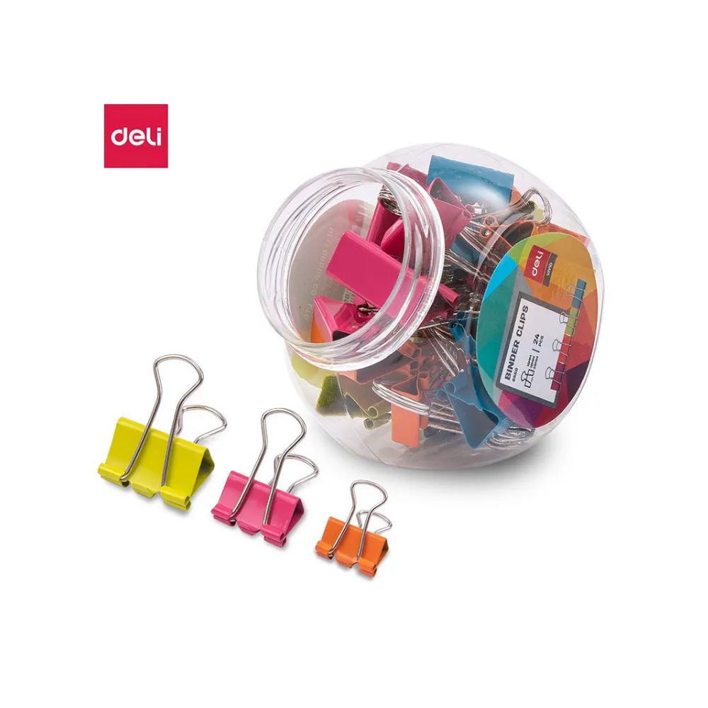 Clip Foldback Colour 25 19 15 - Deli 