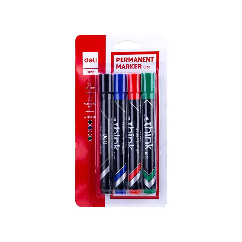 Marker Permanent 4`s EU00101 - Deli