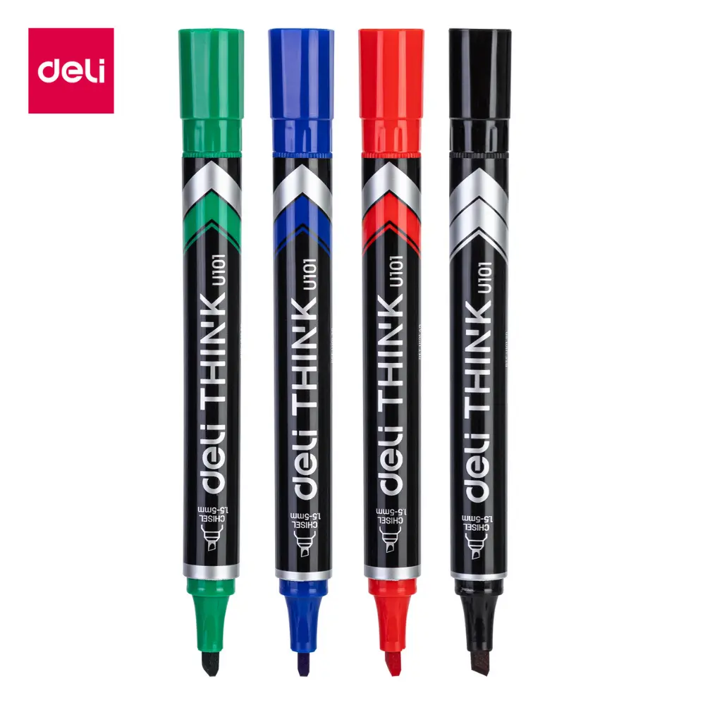 Marker Whiteboard Think Dry Erase Wallet 4`s - Deli - Tech