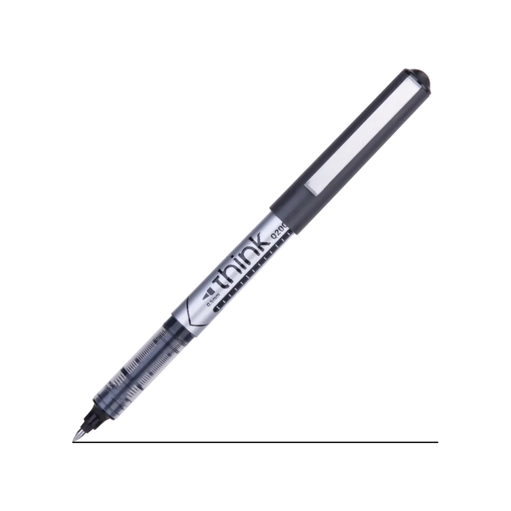 [6921734943996] Pen Ink Roller Think 0.5 Black Q200 - Deli 