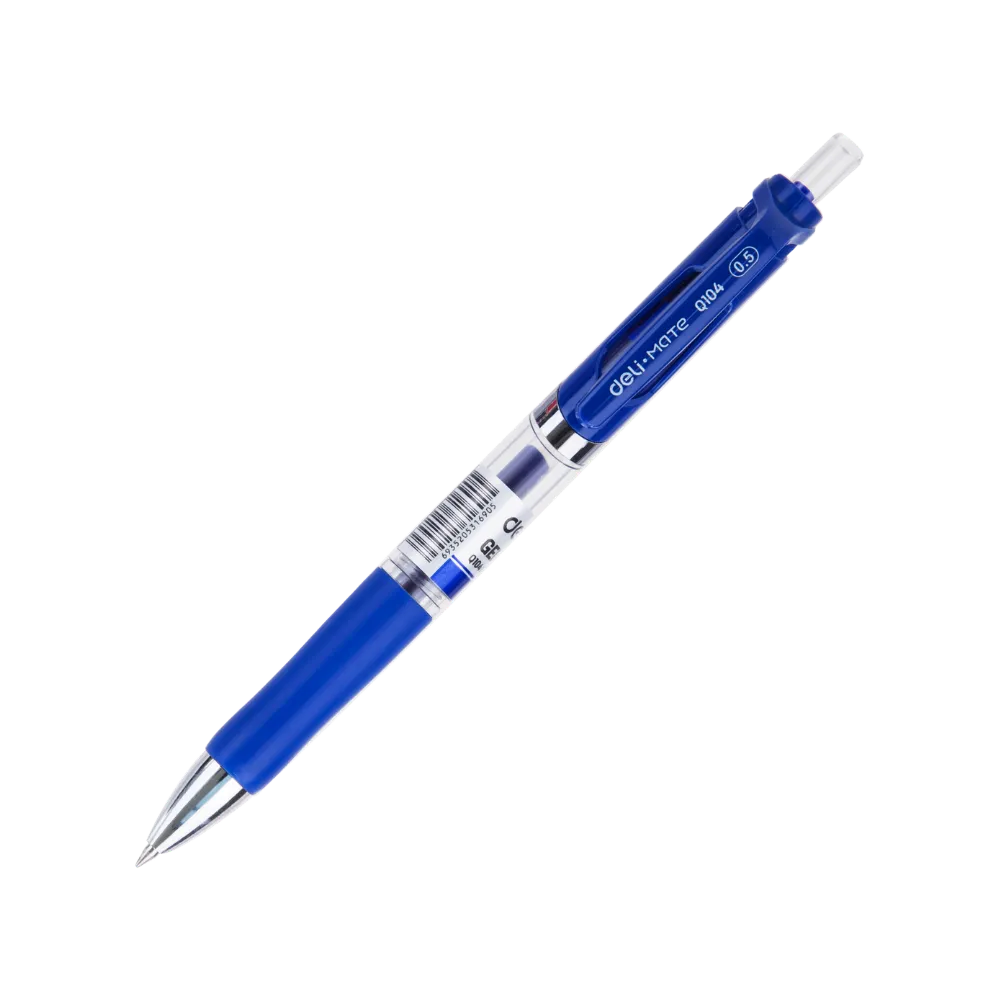 [6935205316905] Pen Mate Gel Blue 0.5 Q10430 - Deli